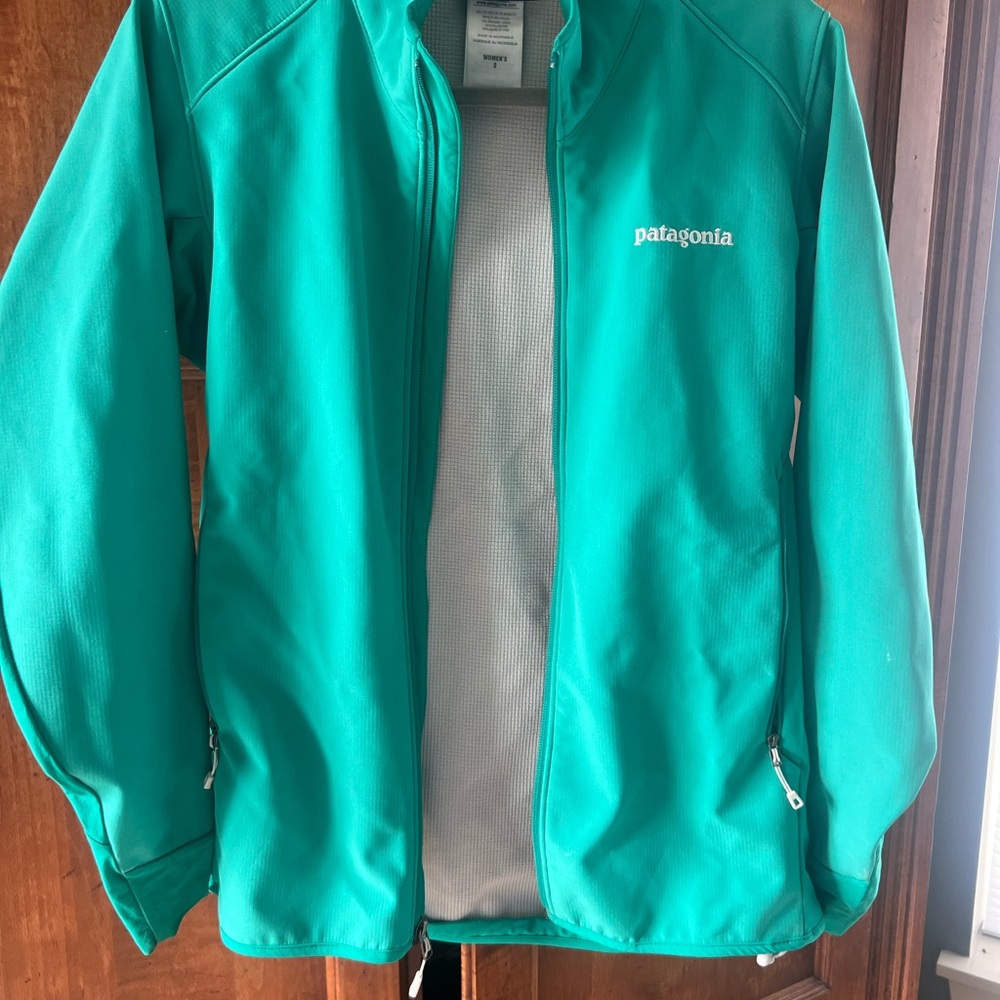 Patagonia Teal Full-Zip Ski Jacket - Picture 3 of 4